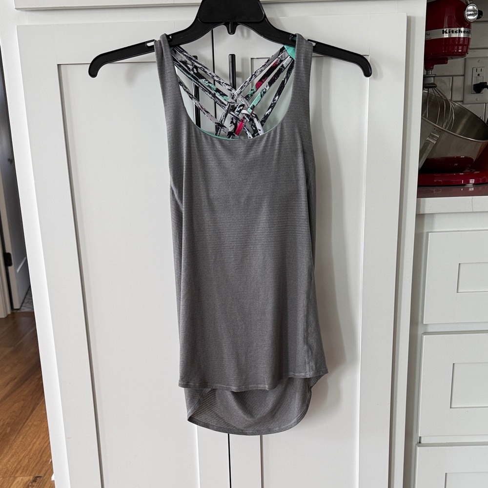 Lululemon Free to Be Wild Drop Back Tank Size 4